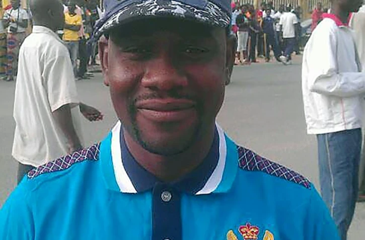 Photo fournie par RFI le 30 juillet 2016 montrant son correspondant en langue haoussa à Maroua au Cameroun