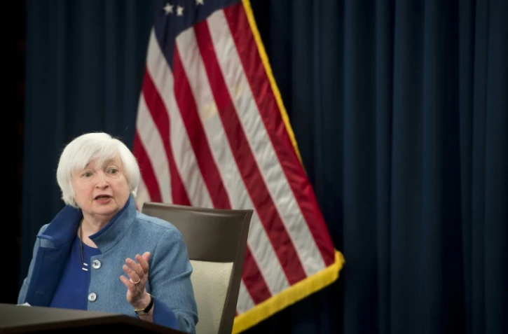 La présidente de la Fed, Janet Yellen, le 14 décembre 2016 à Washington
