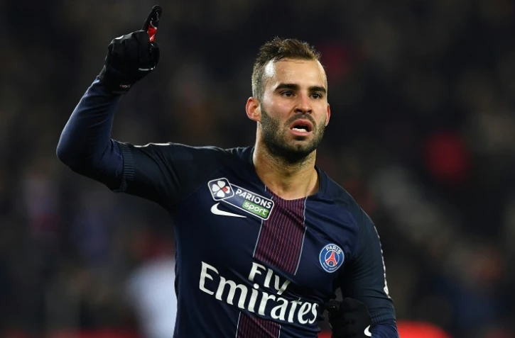 L'attaquant Rodriguez Jesé, auteur du 3e but du PSG face à Lille en Coupe de la Ligue au Parc des Princes, le 14 décembre 2016