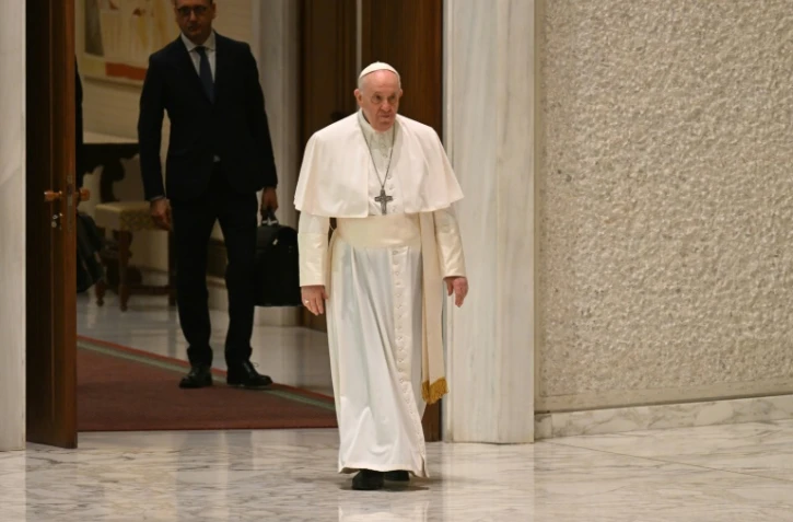 Le pape François le 30 mars 2022 au Vatican
