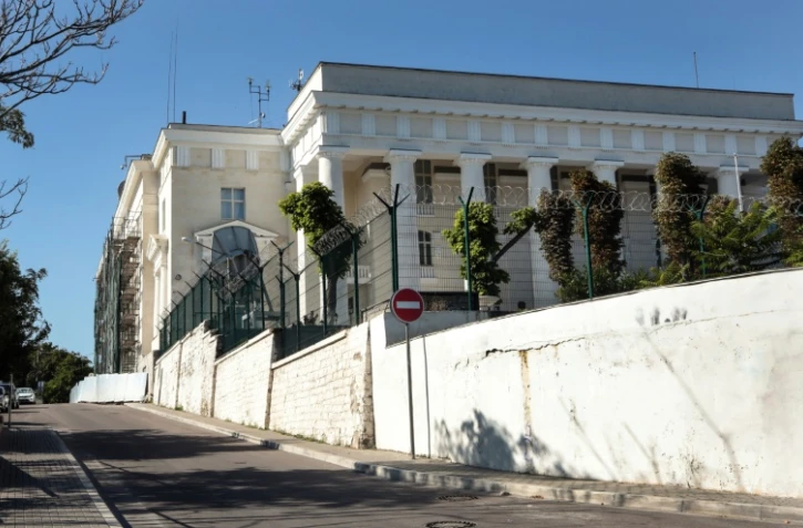 Le quartier général de la Flotte russe de la mer Noire à Sebastopol, en Crimée, le 31 juillet 2022