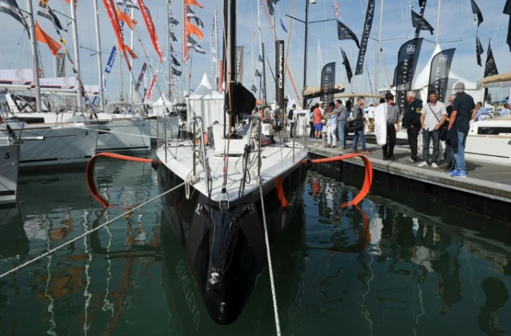 Le port de La Rochelle pendant le 45e Grand Pavois International le 27 septembre 2017