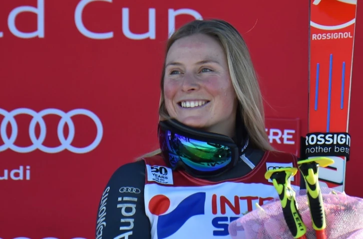 Tessa Worley le 10 décembre 2016 à Sestriere