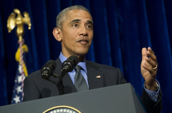 Barack Obama à la clôture du sommet de l'Asean, le 8 septembre 2016 à Ventiane, au Laos