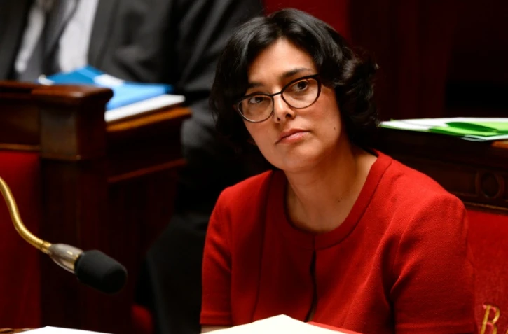 La ministre du travail Myriam El-Khomri lors de débats sur la loi travail à l'assemblée le 4 mai 2016