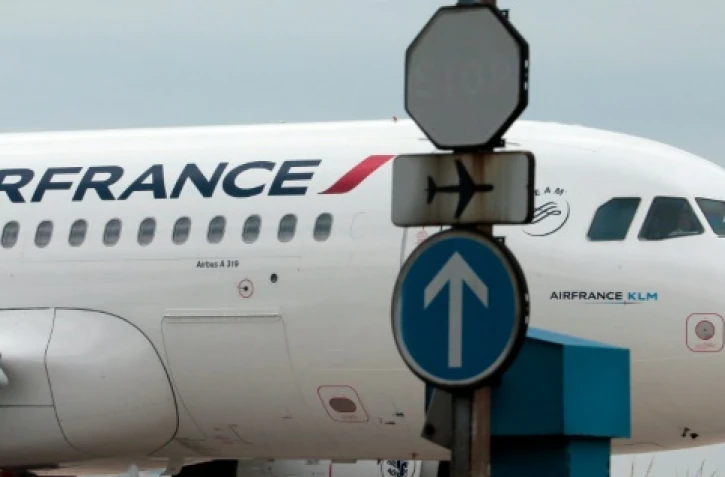 Un avion de la compagnie aérienne Air France à Roissy le 21 juin 2012