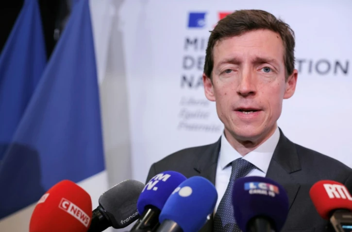 Le ministre de l'Education nationale, Edouard Geffray, le 22 juin 2026 à Paris