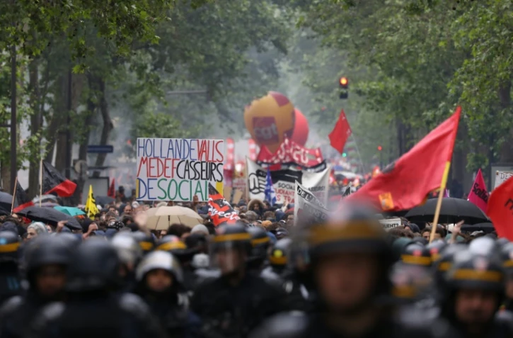 Manifestation contre la loi travail le 19 mai à Paris