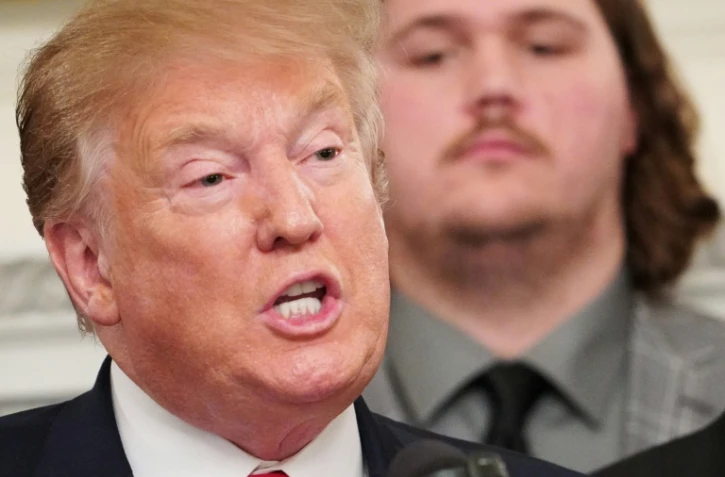 Le président américain Donald Trump à la Maison Blanche, le 4 mars 2019 