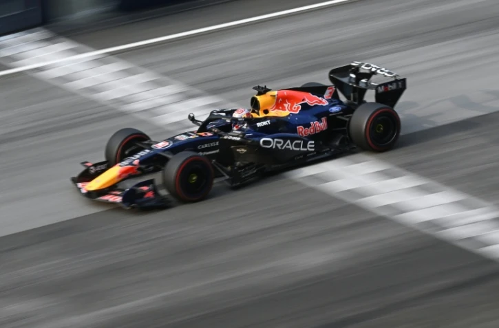 Max Verstappen au volant de sa Red Bull à Sepang, Malaisie, le 4 octobre 2026