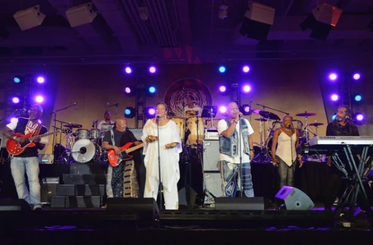 Kassav' en concert à New York en juin 2014