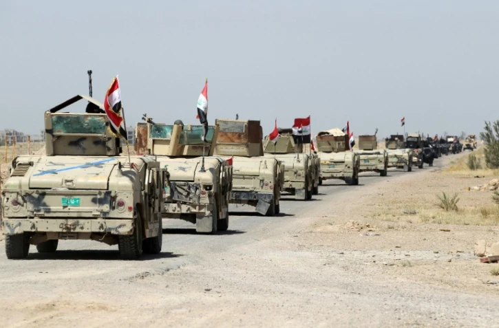 Les forces gouvernementales irakiennes prennent position au sud de Fallouja, le 3 juin 2016
