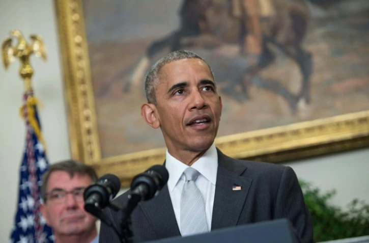 Le président américain Barack Obama lors de son discours sur l'Afghanistan à la Maison Blanche à Washington, le 6 juillet 2016