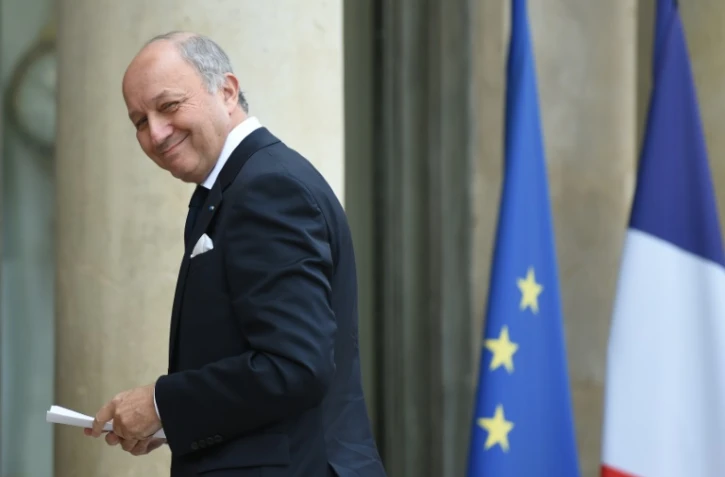 Le ministre français des Affaires étrangères Laurent Fabius le 10 novembre 2015 à l'Elysée à Paris