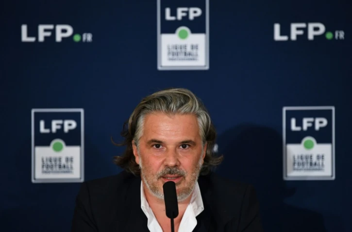 Vincent Labrune élu président de la Ligue de football professionnel (LFP), le 10 septembre 2020 à Paris