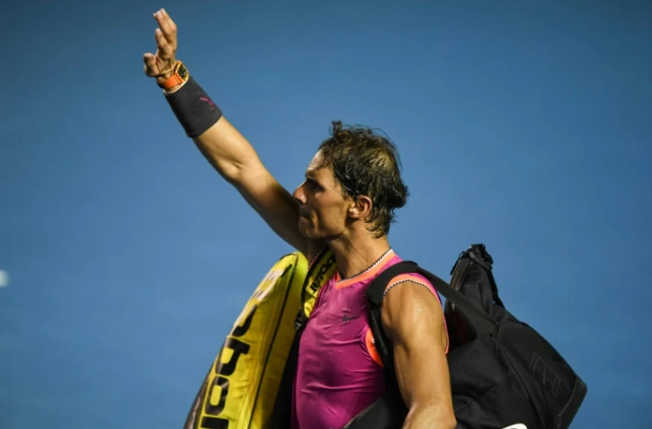 L'Espagnol Rafael Nadal éliminé dès le 2e tour du tournoi d'Acapulco par l'Australien Nick Kyrgios, le 26 février 2019