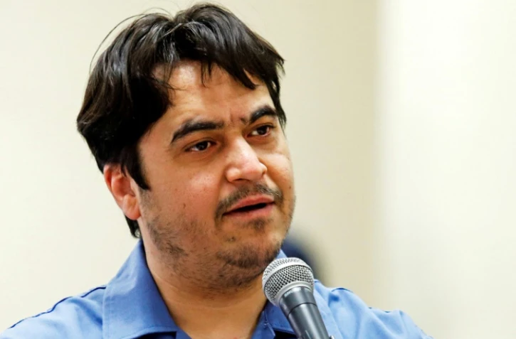 L'opposant iranien Ruhollah Zam, un temps exilé en France, le 30 juin 2020