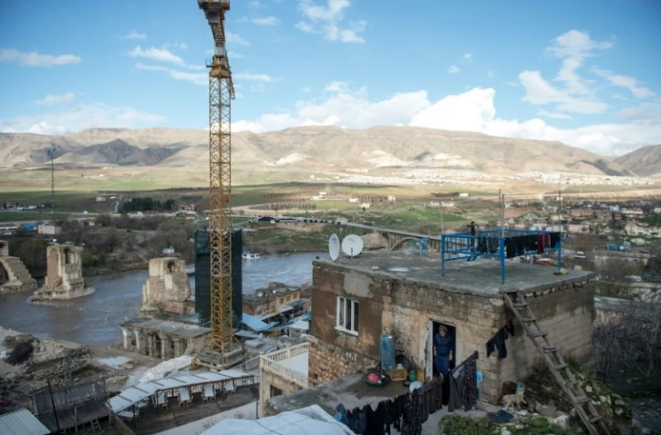 Sur les bords du Tigre à Hasankeyf, en Turquie, le 13 décembre 2018