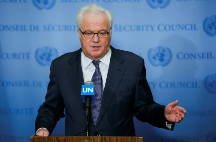 L'ambassadeur russe à l'ONU, Vitali Tchourkine, le 6 octobre 2016 à New York