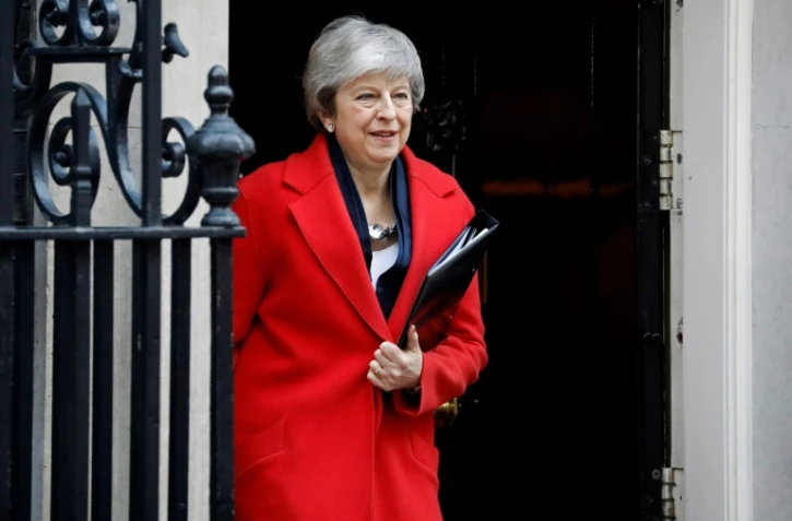 La Première ministre britannique Theresa May, le 26 février 2019 à Londres