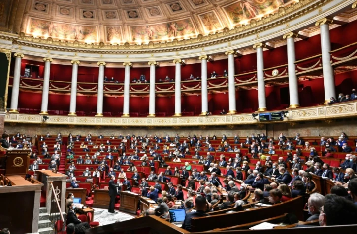 Le Premier ministre Jean Castex lors d'une séance à l'Assemblée nationale, le 3 janvier 2022 à Paris