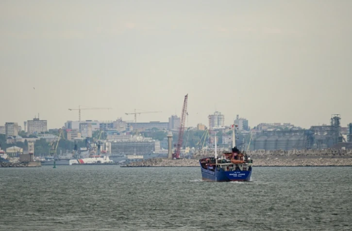 L'entrée du port de Constanta, en Roumanie, le 18 mai 2026