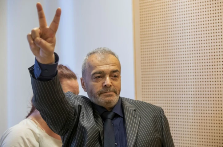 Walid Abdulrahman Abu Zayed, soupçonné d'être un des auteurs de l'attentat antisémite de la rue des Rosiers à Paris, à Oslo le 25 septembre 2020