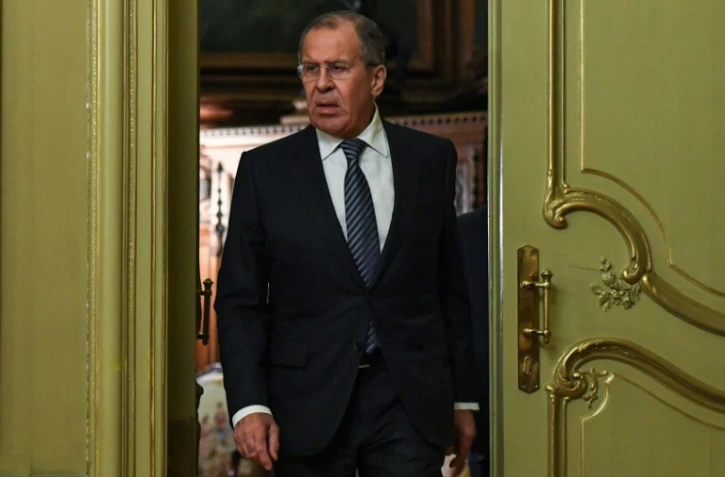 Le ministre russe des Affaires étrangères Sergueï Lavrov, le 29 mars 2018 à Moscou