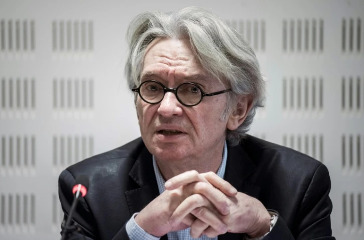 Le secrétaire général de FO, Jean-Claude Mailly à Paris, le 20 février 2017