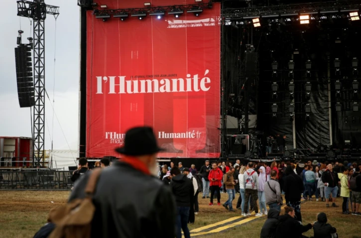 A la fête de l'Huma, à Brétigny-sur-Orge, le 9 septembre 2022