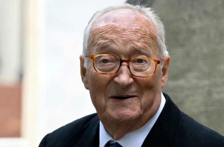 L'écrivain et académicien Alain Decaux, le 3 juin 2013 à Paris
