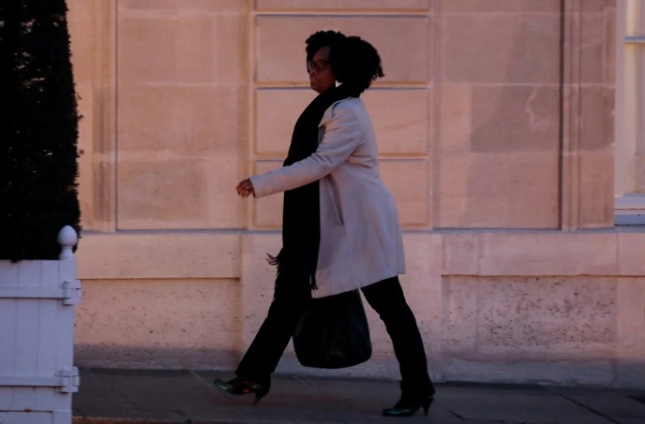 Sibeth Ndiaye quitte l'Elysée, le 19 février 2019 