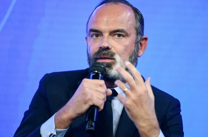 Edouard Philippe à Paris lors d'un débat le 29 septembre 2020