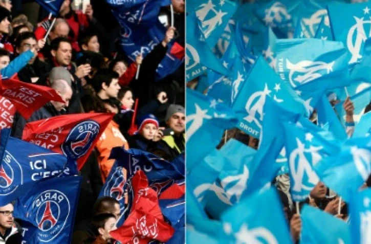 Supporteurs du PSG et de Marseille