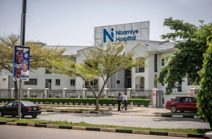 L’hôpital Nizamiye à Abuja, le 21 octobre 2026, après un cas confirmé de virus Ebola au Nigeria