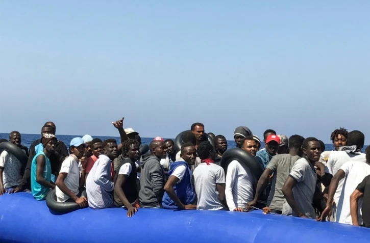 Des dizaines de migrants secourus lors d'une opération en Méditerranée le 11 août 2019