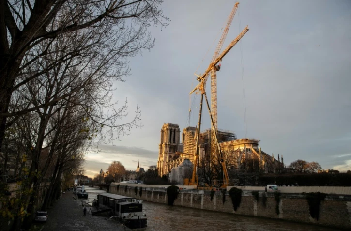 La cathédrale Notre-Dame de Paris, le 19 décembre 2019