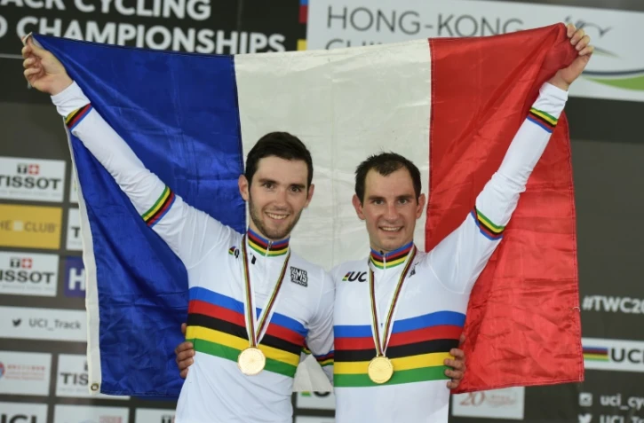 Piste/Mondiaux-2017: les Français champions du monde de l'Américaine