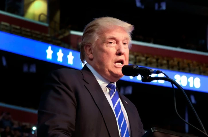 Le candidat américain à la Maison Blanche Donald Trump en campagne à Fort Lauderdale, en Floride, le 10 août 2016