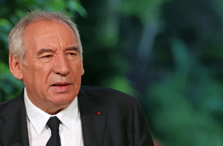 Le Premier ministre français François Bayrou s'exprime lors d'une conférence de presse à l'Hôtel de Matignon à Paris le 24 juin 2025
