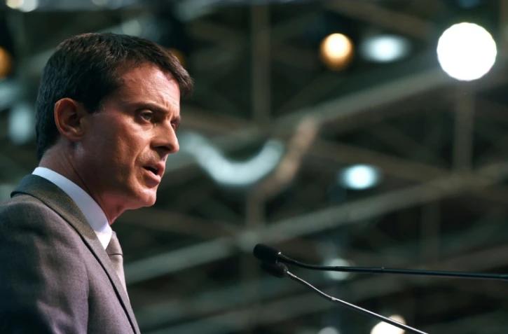 Le Premier ministre Manuel Valls le 1er octobre 2015 à Lyon