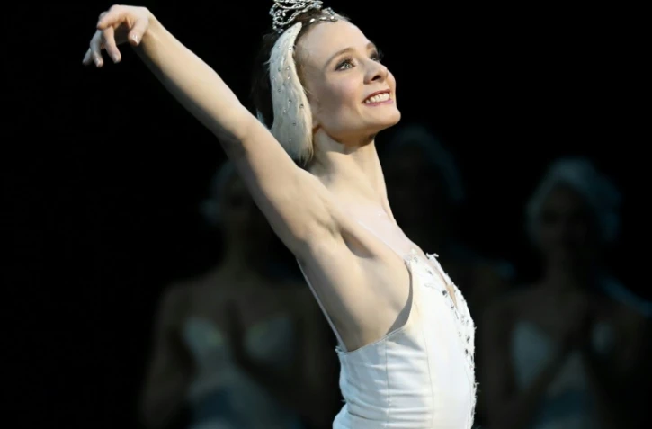 La danseuse étoile Léonore Baulac, le 31 décembre 2016 à l'Opéra Bastille, à Paris