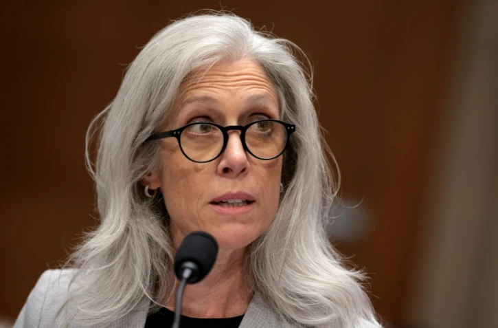 Susan Monarez, directrice des Centres pour le contrôle et la prévention des maladies (CDC), limogée par l'administration Trump, à Washington, aux Etats-Unis, le 25 juin