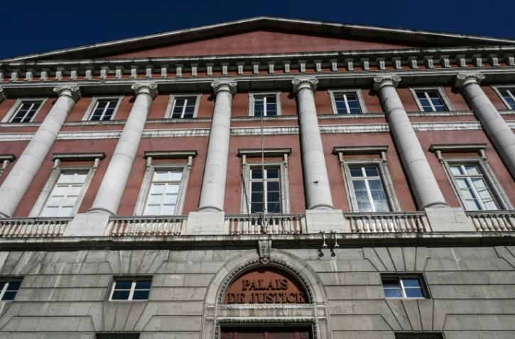 Vue du tribunal de Chambéry le 23 avril 2021 où se déroulera le procès de Nordahl Lelandais pour le meurtre du caporal Arthur Noyer