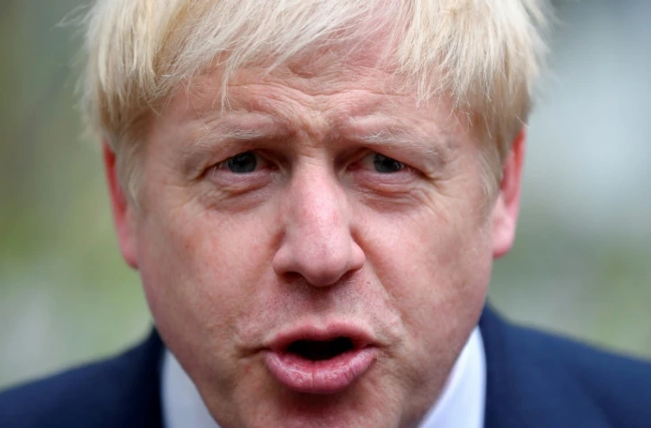 Le Premier ministre britannique Boris Johnson Ă Birmingham, le 26 juillet 2019