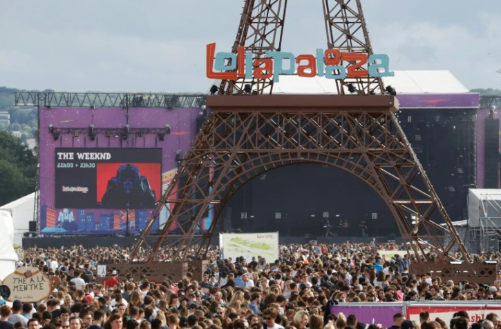 La première édition parisienne du festival Lollapalooza, le 22 juillet 2017 à Paris