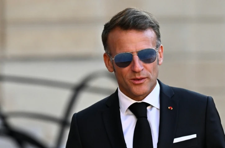 Le président Emmanuel Macron à l'Elysée, le 10 juillet 2026 à Paris