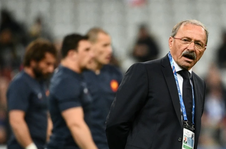 Le sélectionneur du XV de France, Jacques Brunel, avant le test-match face à l'Afrique du Sud, au Stade de France, le 10 novembre 2018