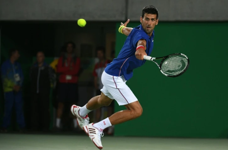 Novak Djokovic, lors des Jeux de Rio, le 7 août 2016