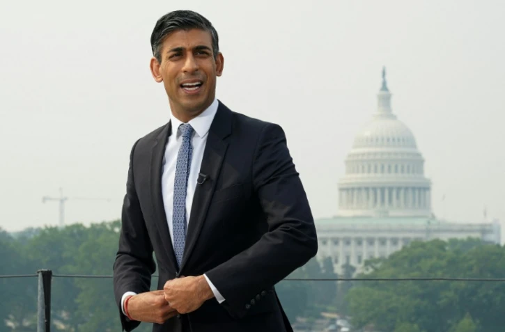 Le Premier ministre britannique Rishi Sunak le 7 juin 2023 à Washington